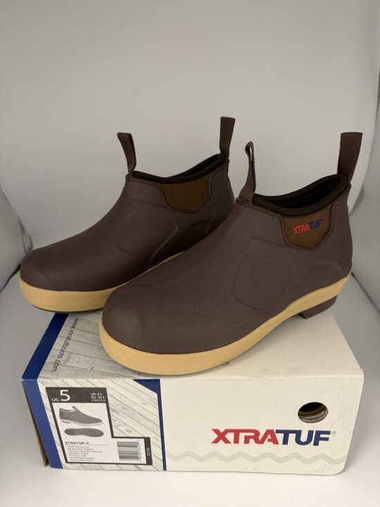 Xtratuf Other - Men's XTRATUF Brown Ankle Deck Boots – US Size 5